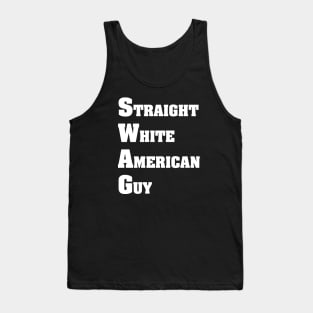 STRAIGHT WHITE AMERICAN GUY Tank Top